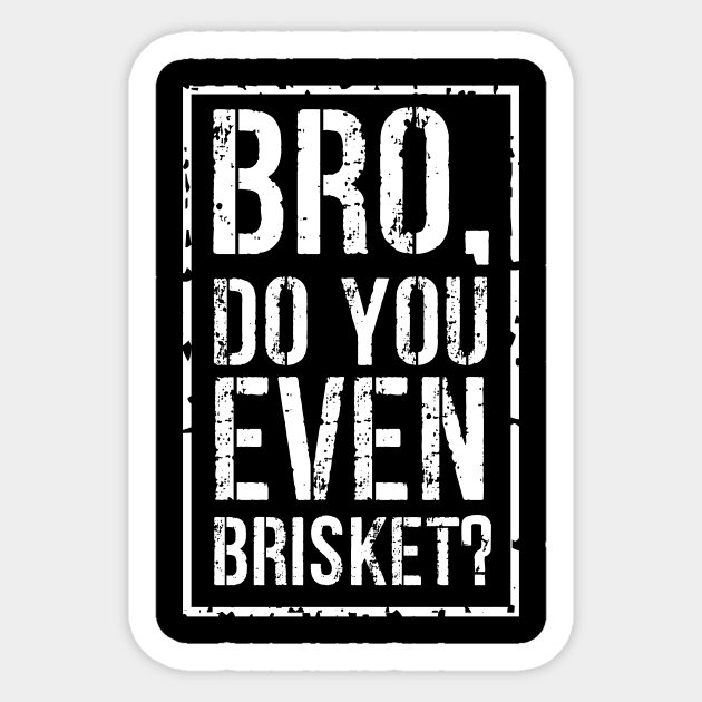 Bro, Do you even? Sticker by denilathrop